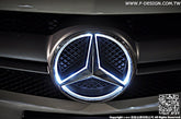 Future Design Car Led Emblem Badges Illuminated Star Front Car Light For Mercedes Benz A-Class C-Class CLA-Class - Performance SpeedShop